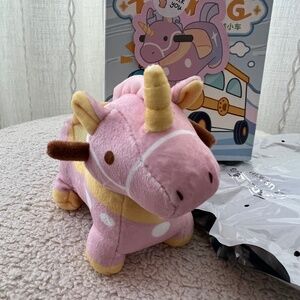 POP MART GONG Original Series – Unicorn Plush Toy Car